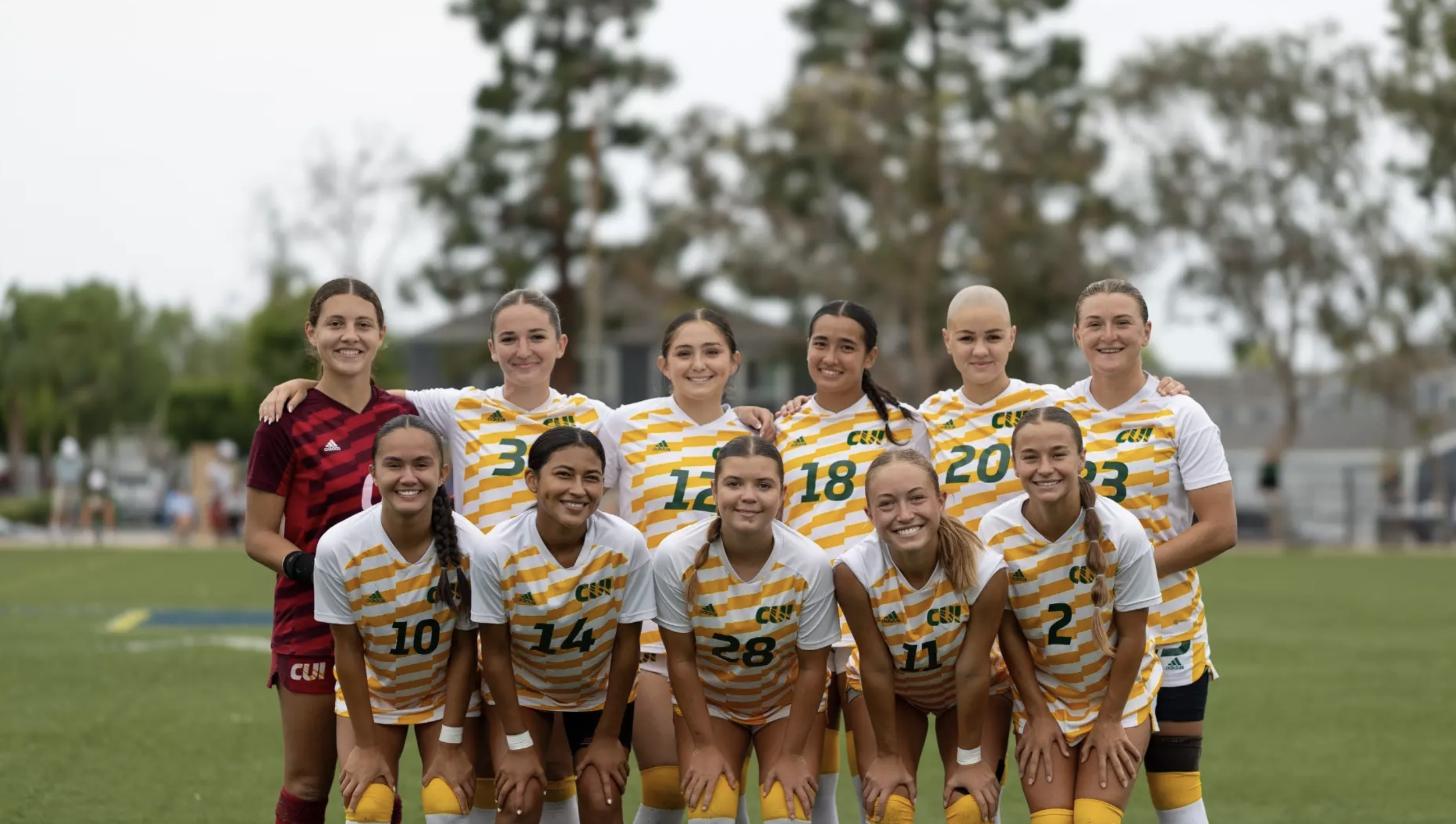 The team after their third consecutive shutout in just one week